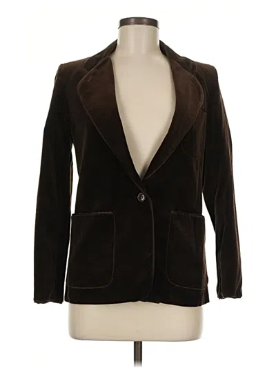 Pre-owned Chaus Blazer Jacket In Brown