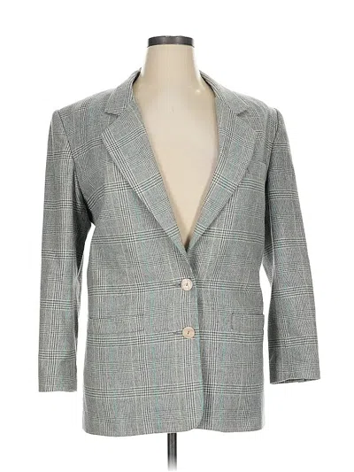 Pre-owned Chaus Blazer Jacket In Gray