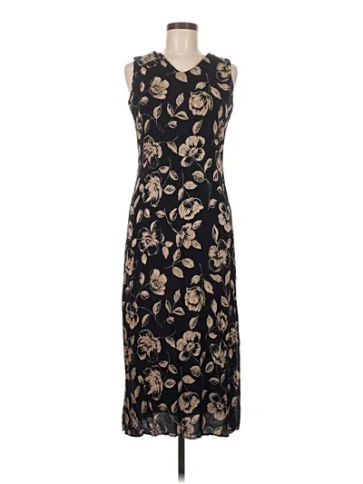 Pre-owned Chaus Casual Dress In Black