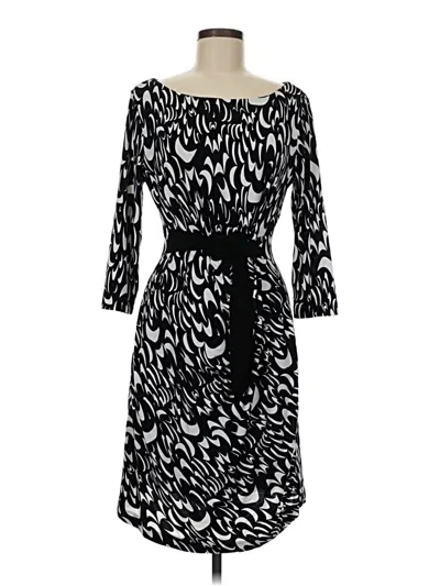 Pre-owned Chaus Casual Dress In Black