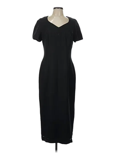 Pre-owned Chaus Casual Dress In Black