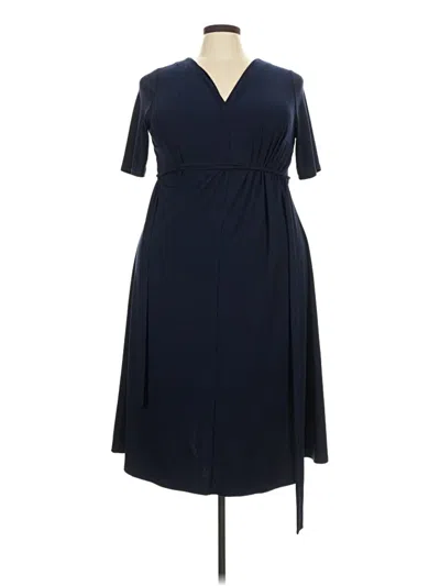Pre-owned Chaus Casual Dress In Blue