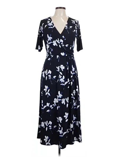 Pre-owned Chaus Casual Dress In Blue