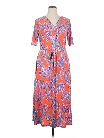 Pre-owned Chaus Casual Dress In Orange