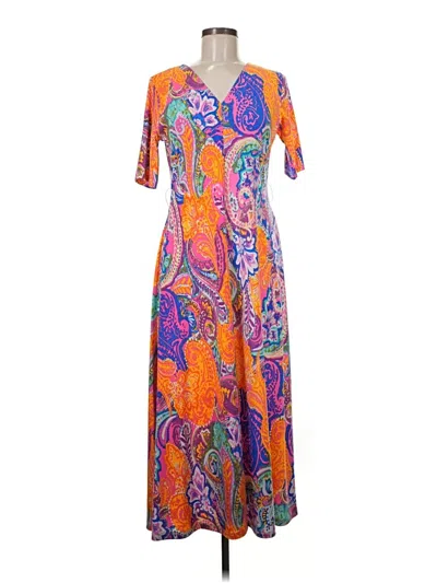 Pre-owned Chaus Casual Dress In Orange