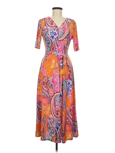 Pre-owned Chaus Casual Dress In Orange