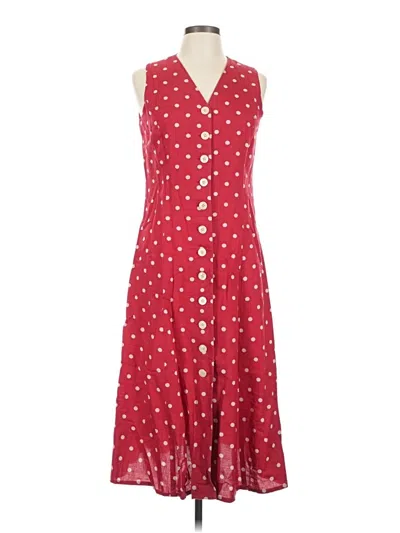 Pre-owned Chaus Casual Dress In Red