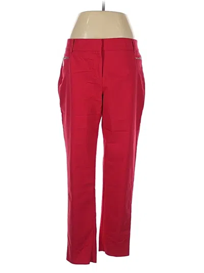 Pre-owned Chaus Casual Pants In Red