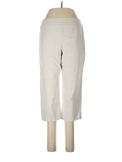 Pre-owned Chaus Casual Pants In White
