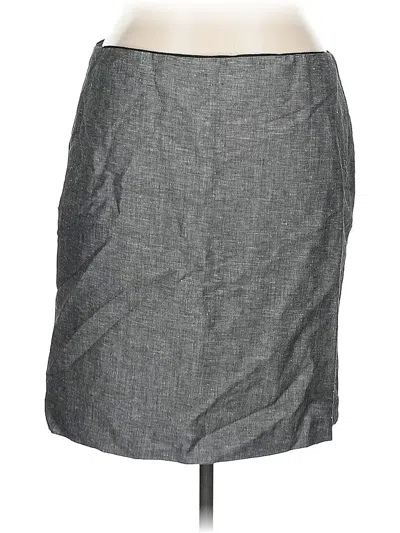 Pre-owned Chaus Casual Skirt In Gray