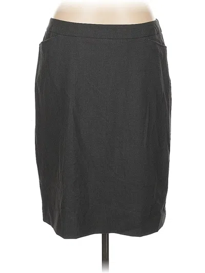 Pre-owned Chaus Casual Skirt In Gray
