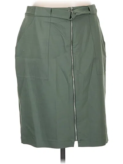 Pre-owned Chaus Casual Skirt In Green