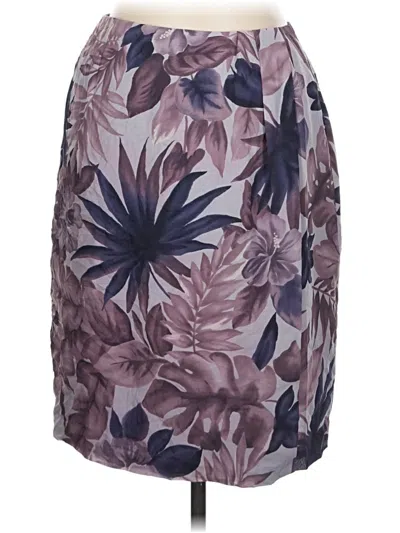 Pre-owned Chaus Casual Skirt In Purple