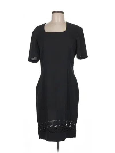 Pre-owned Chaus Cocktail Dress In Black