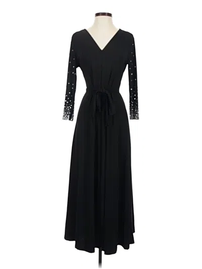 Pre-owned Chaus Cocktail Dress In Black