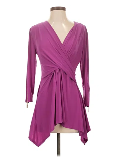 Pre-owned Chaus Cocktail Dress In Purple