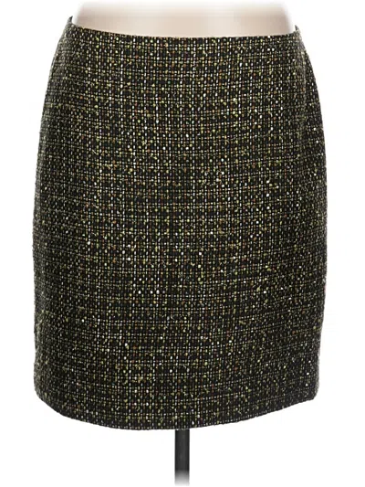Pre-owned Chaus Formal Skirt In Green