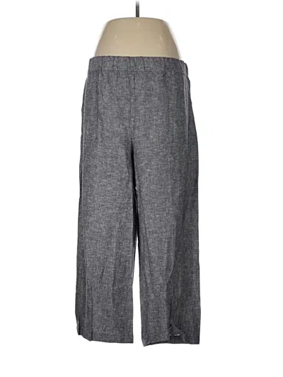 Pre-owned Chaus Linen Pants In Gray