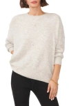 CHAUS PEARLY BAUBLES COZY CREWNECK SWEATER