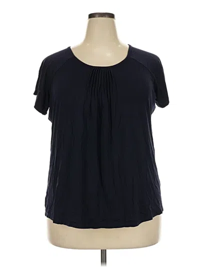 Pre-owned Chaus Short Sleeve T-shirt In Black