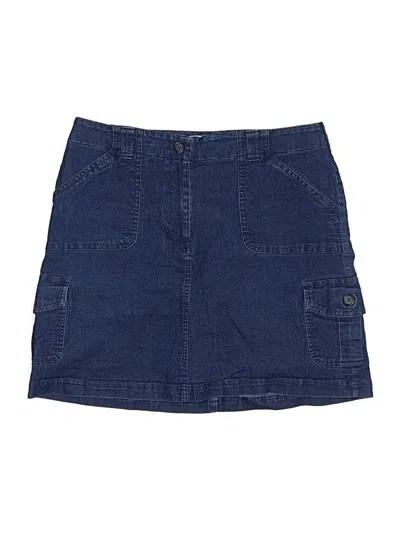 Pre-owned Chaus Skort In Blue