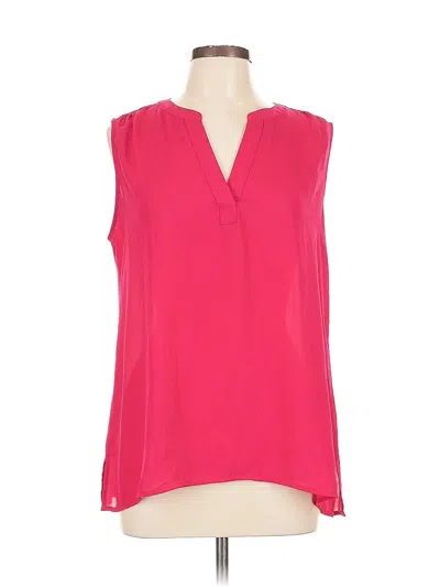 Pre-owned Chaus Sleeveless Blouse In Pink