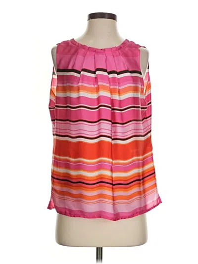 Pre-owned Chaus Sleeveless Blouse In Pink