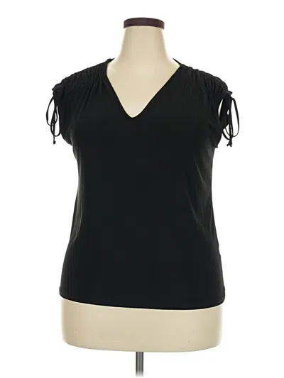 Pre-owned Chaus Sleeveless T-shirt In Black