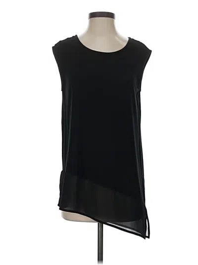 Pre-owned Chaus Sleeveless T-shirt In Black