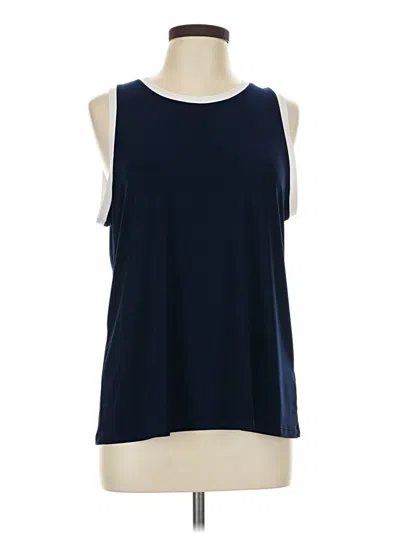 Pre-owned Chaus Sleeveless T-shirt In Blue