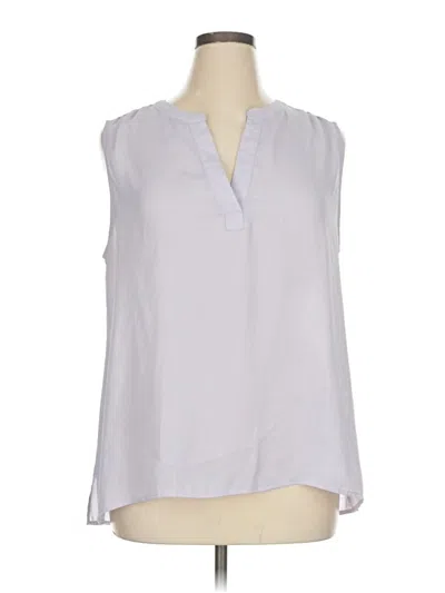 Pre-owned Chaus Sleeveless T-shirt In Gray