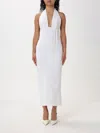 Chb Dress  Woman Color White In White