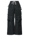 Chb Woman Pants Black Size M Polyester In Black