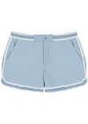 Che Baller Nylon Swim Shorts In Blue