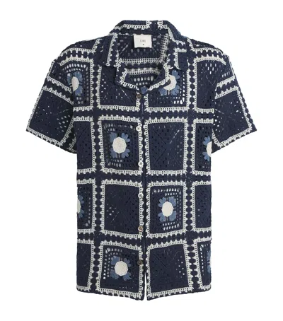 Che Ché Croted Tejer Shirt In Blue