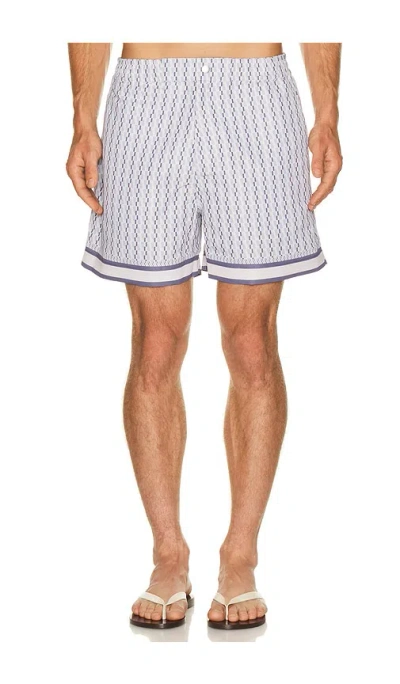 Che Galliano Border Swim Short In Multi