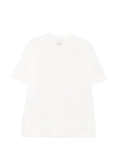 Che Inigo Crot-trim T-shirt In White