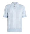 CHE CHÉ KNITTED STRIPED POLO SHIRT