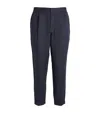 Che Linen Relaxed Trousers In Navy