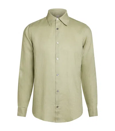 Che Linen Shirt In Green
