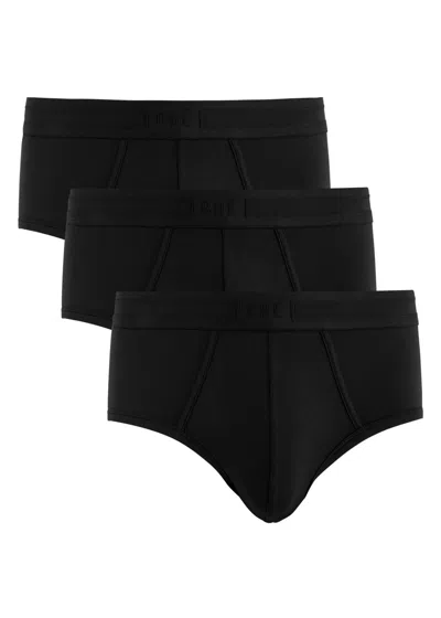 Che Logo-jacquard Stretch-jersey Briefs In Black