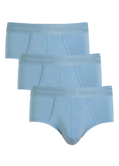 Che Logo-jacquard Stretch-jersey Briefs In Blue