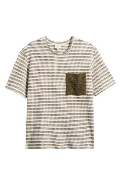 Che Ché Mathias Stripe Jacquard Pocket T-shirt