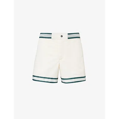 Che Mens Ivory Baller Swim Shorts