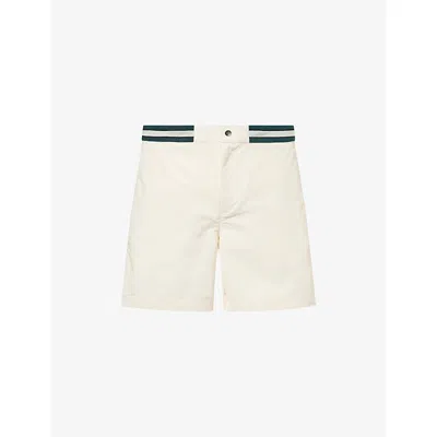 Che Elasticated-waist Swim Shorts In Neutrals