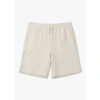 CHE MENS DAPPER BOUCLE SHORTS IN IVORY