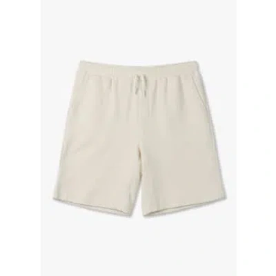 Che Mens Dapper Boucle Shorts In Ivory In Neutral