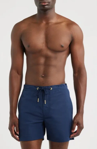 Che Ché Oceano Drawstring Swim Trunks In Blue