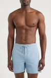 Che Ché Oceano Drawstring Swim Trunks In Blue
