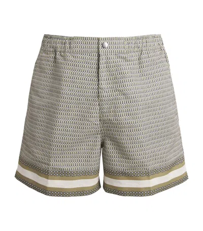 Che Ché Printed Berkley Swim Shorts In Green